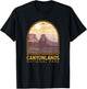 Canyonlands National Park Vintage Emblem T-Shirt - T-Shirt | Black