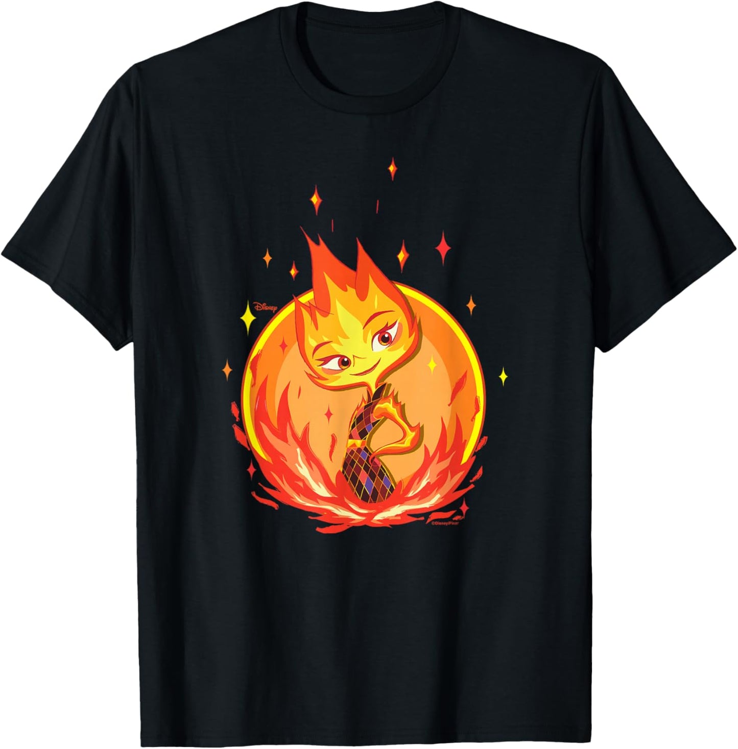 Elemental - Ember Badge T-Shirt - T-Shirt | Black