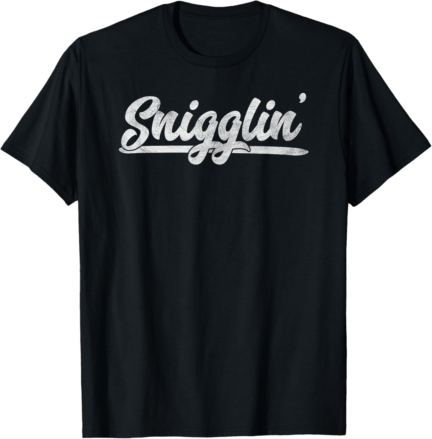 Snigglin' - Coach Gang Wear - Black Graphic Streetwear Tops T-Shirt - T-Shirt | Black
