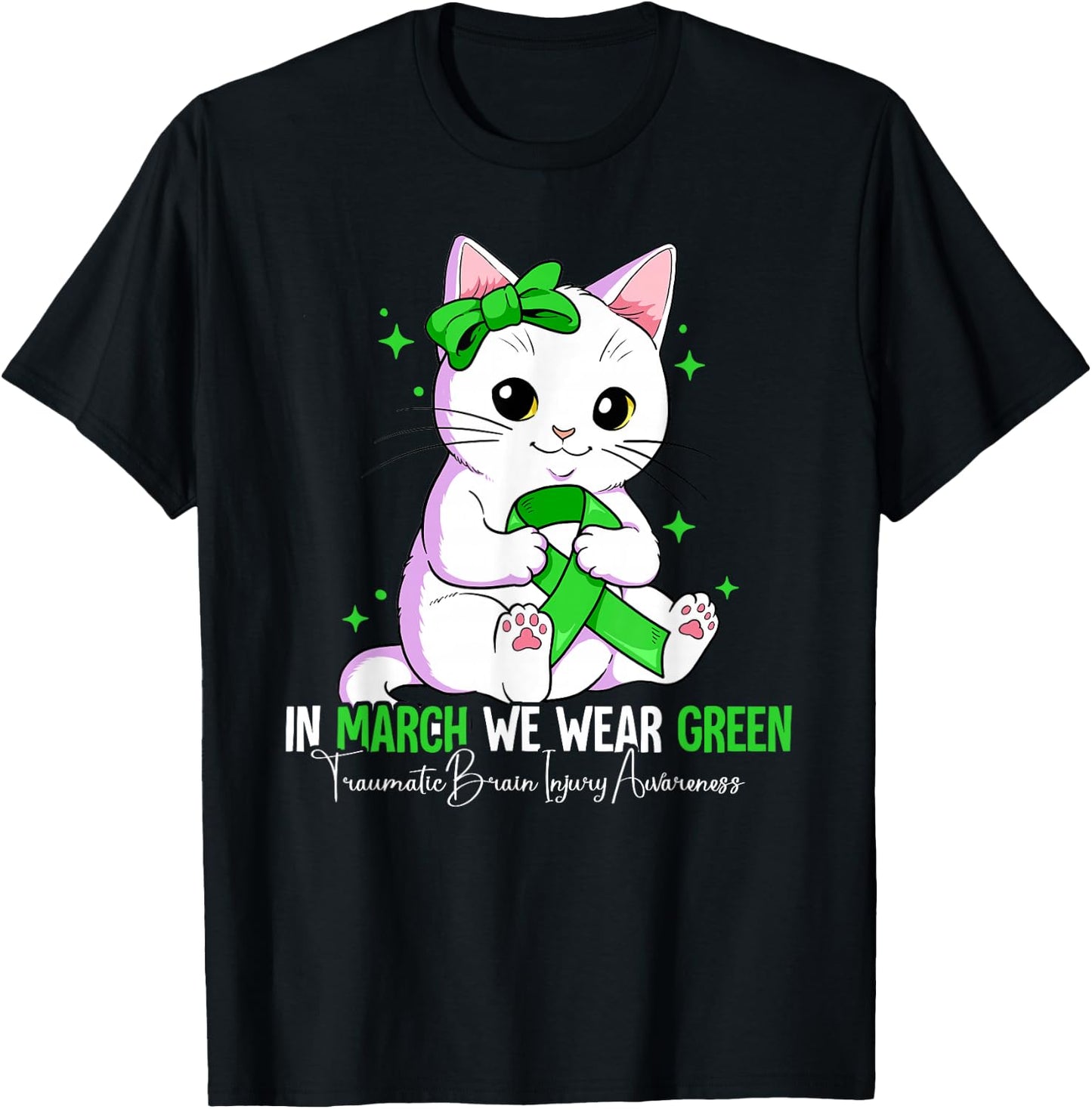 Traumatic Brain Injury Awareness T-Shirt - T-Shirt | Black