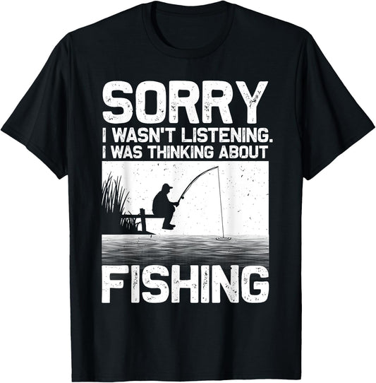 Funny Fishing Art Women Trout Bass Fisherman Fishing T-Shirt - T-Shirt | Black