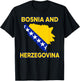 Bosnian And Herzegovina Flag Men Women Kids Bosniak T-Shirt - T-Shirt | Black