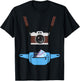Tourist Spirit Day Camera Passport Fanny-Pack T-Shirt - T-Shirt | Black
