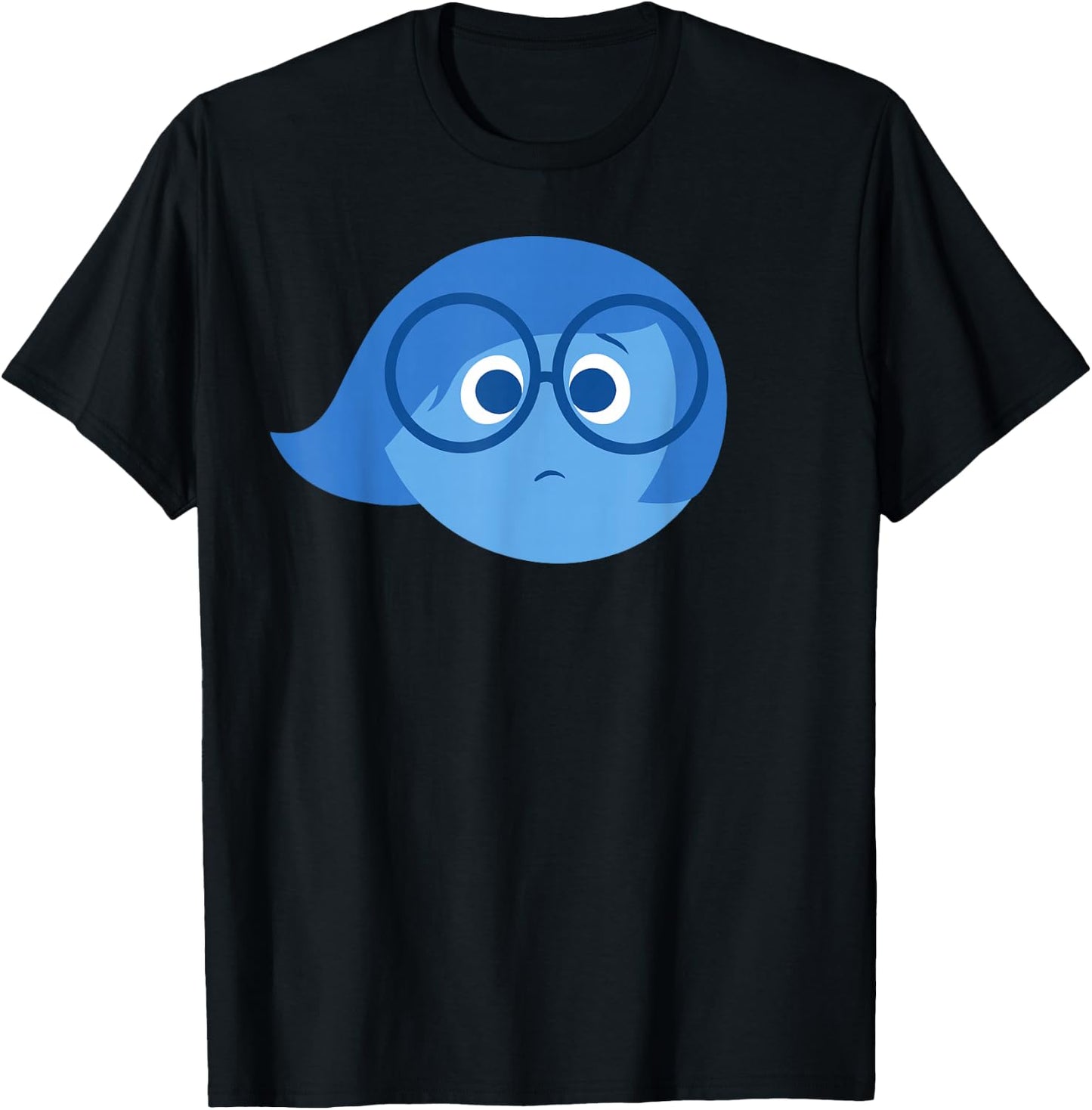 Disney and Pixar’s Inside Out Sadness Blue T-Shirt - T-Shirt | Black
