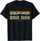 Bogus Basin Mountains Idaho Hiking Outdoors Retro T-Shirt - T-Shirt | Black