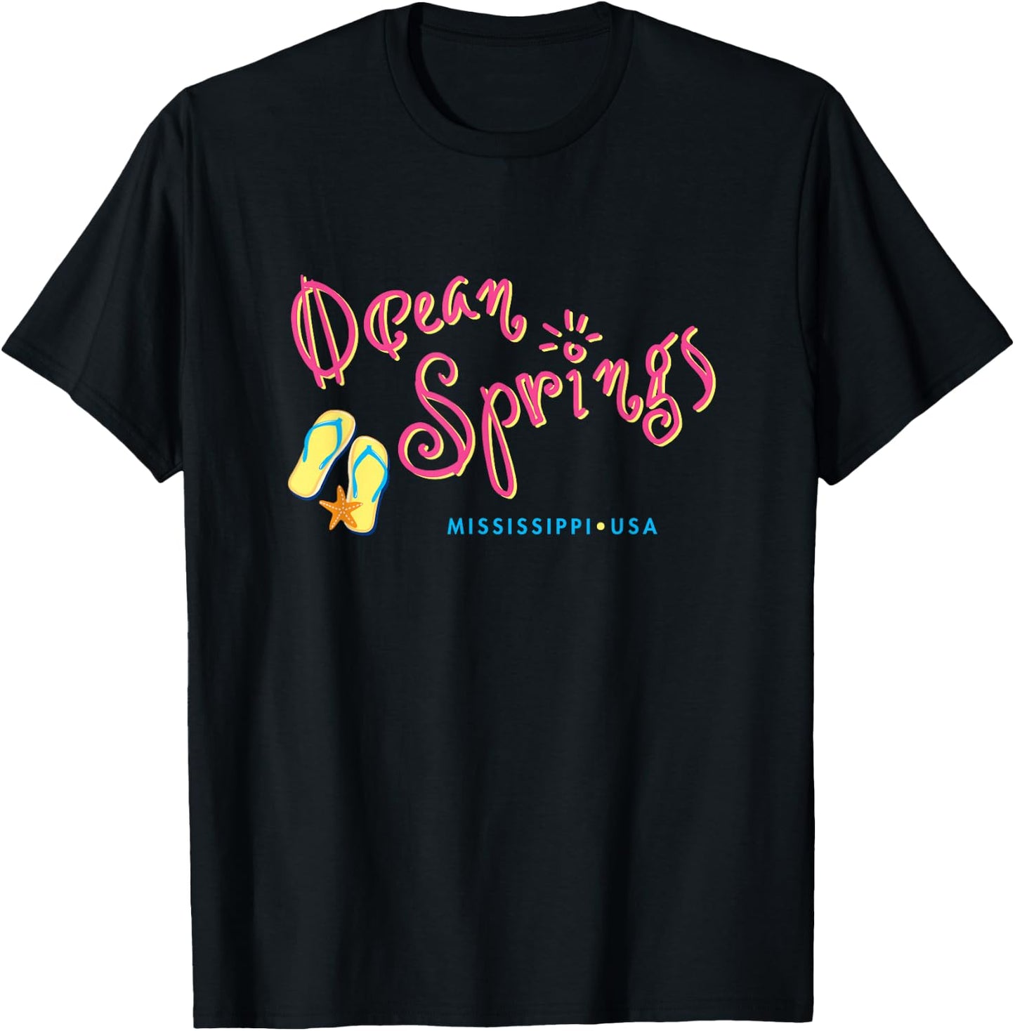Ocean Springs Mississippi T-Shirt - T-Shirt | Black