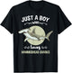 Just A Boy Who Loves Hammerhead Sharks T-Shirt - T-Shirt | Black