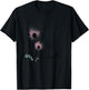 Dandelion Graphic Just Breathe Letter Print Inspirational T-Shirt - T-Shirt | Black