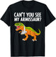 Funny Broken Arm Boy Kids Hand Wrist Injury Dinosaur T-Shirt - T-Shirt | Black