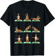 American Boxer Dog Yoga Pose Zen Workout Exercise Yogi Cute T-Shirt - T-Shirt | Black
