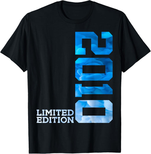 16 Years 16th Birthday Limited Edition 2010 T-Shirt - T-Shirt | Black