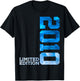 16 Years 16th Birthday Limited Edition 2010 T-Shirt - T-Shirt | Black