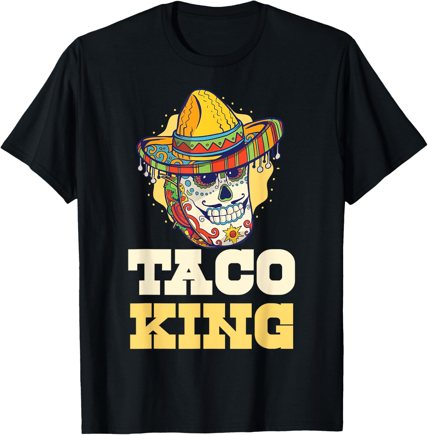 Taco King T-Shirt - T-Shirt | Black