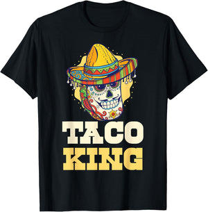 Taco King T-Shirt - T-Shirt | Black