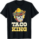 Taco King T-Shirt - T-Shirt | Black