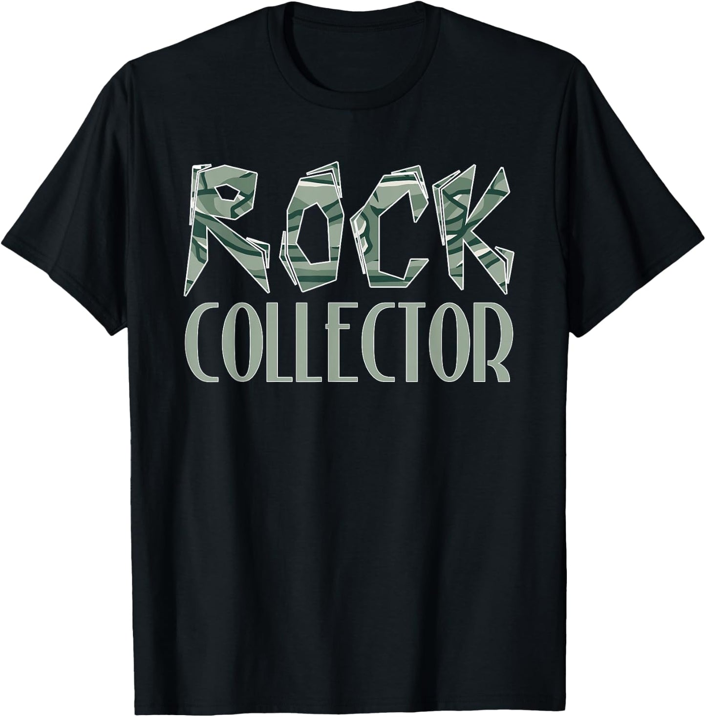 Rock Collecting Rock Collector Geology Geologist T-Shirt - T-Shirt | Black