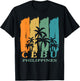 Cebu Palms Island Philippines Southeast Asia Souvenir Gift T-Shirt - T-Shirt | Black