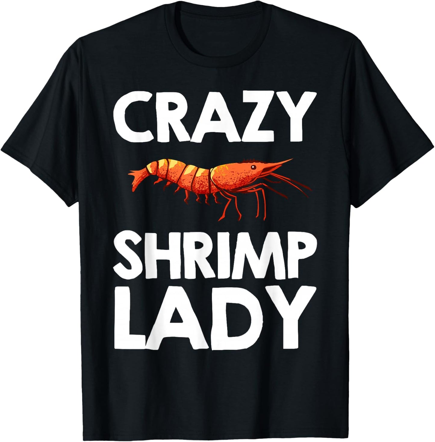 Best Shrimp Girls Culinary Chef Food Prawn Seafood T-Shirt - T-Shirt | Black