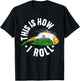 How I Roll Parrot I White-bellied Caique T-Shirt - T-Shirt | Black