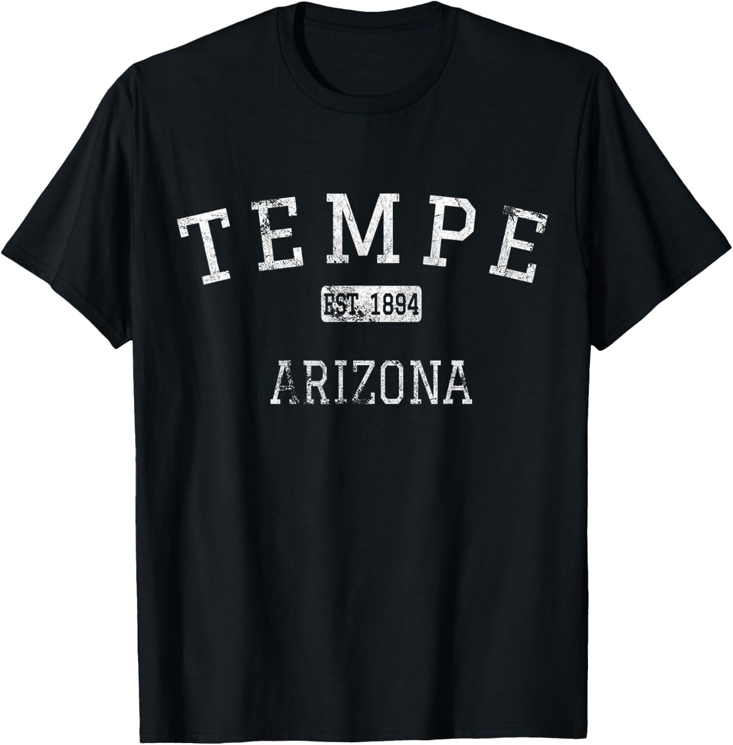 Tempe Arizona AZ Vintage T-Shirt - T-Shirt | Black