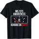 Chronic Fatigue ME/CFS Awareness Empty Tank Long Covid T-Shirt - T-Shirt | Black