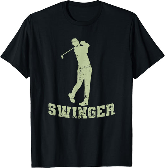 Golf Swinger Trendsport Golf Clubs T-Shirt - T-Shirt | Black