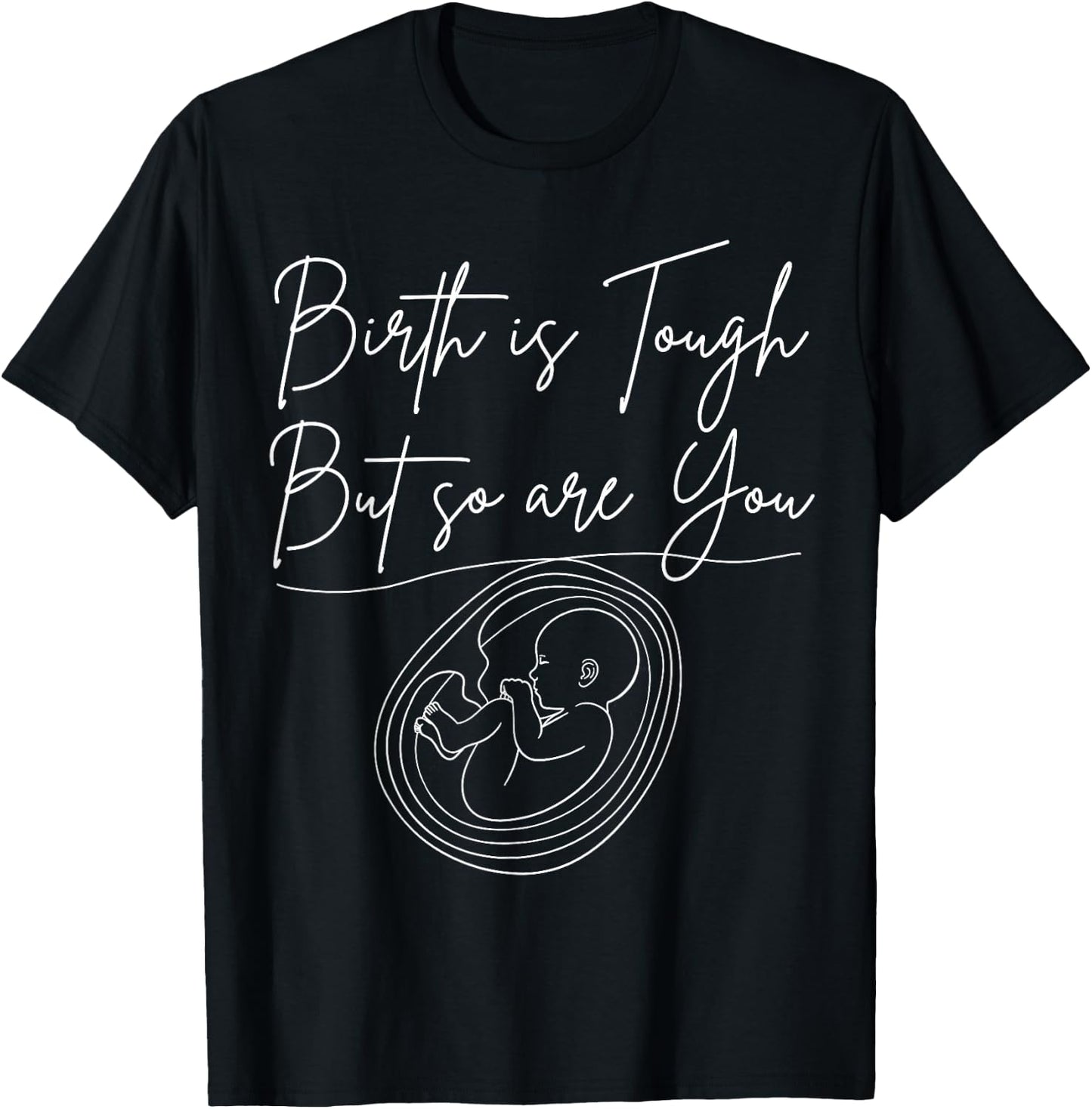 Doula Birth Companion Post-Birth Supporter Childbirth Coach T-Shirt - T-Shirt | Black