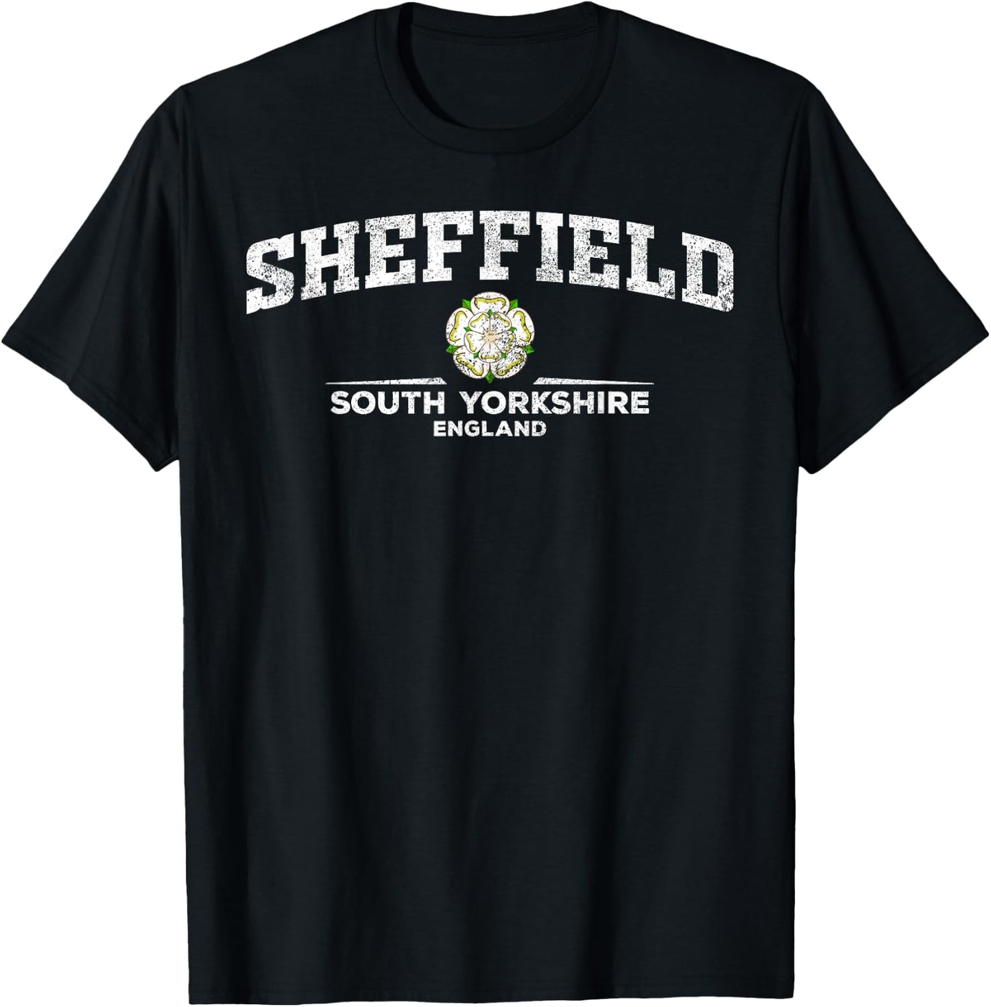 Sheffield England T-Shirt - T-Shirt | Black