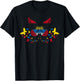 Antigua And Barbuda Flag Antiguan Butterflies T-Shirt - T-Shirt | Black