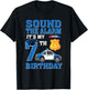 It's My 7 Year Old Birthday Police Car 7th Party T-Shirt - T-Shirt | Black