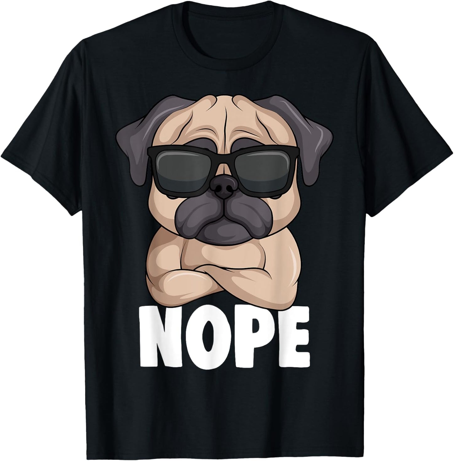 Pug Lover Dog Kids Boys Girls T-Shirt - T-Shirt | Black