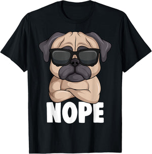 Pug Lover Dog Kids Boys Girls T-Shirt - T-Shirt | Black