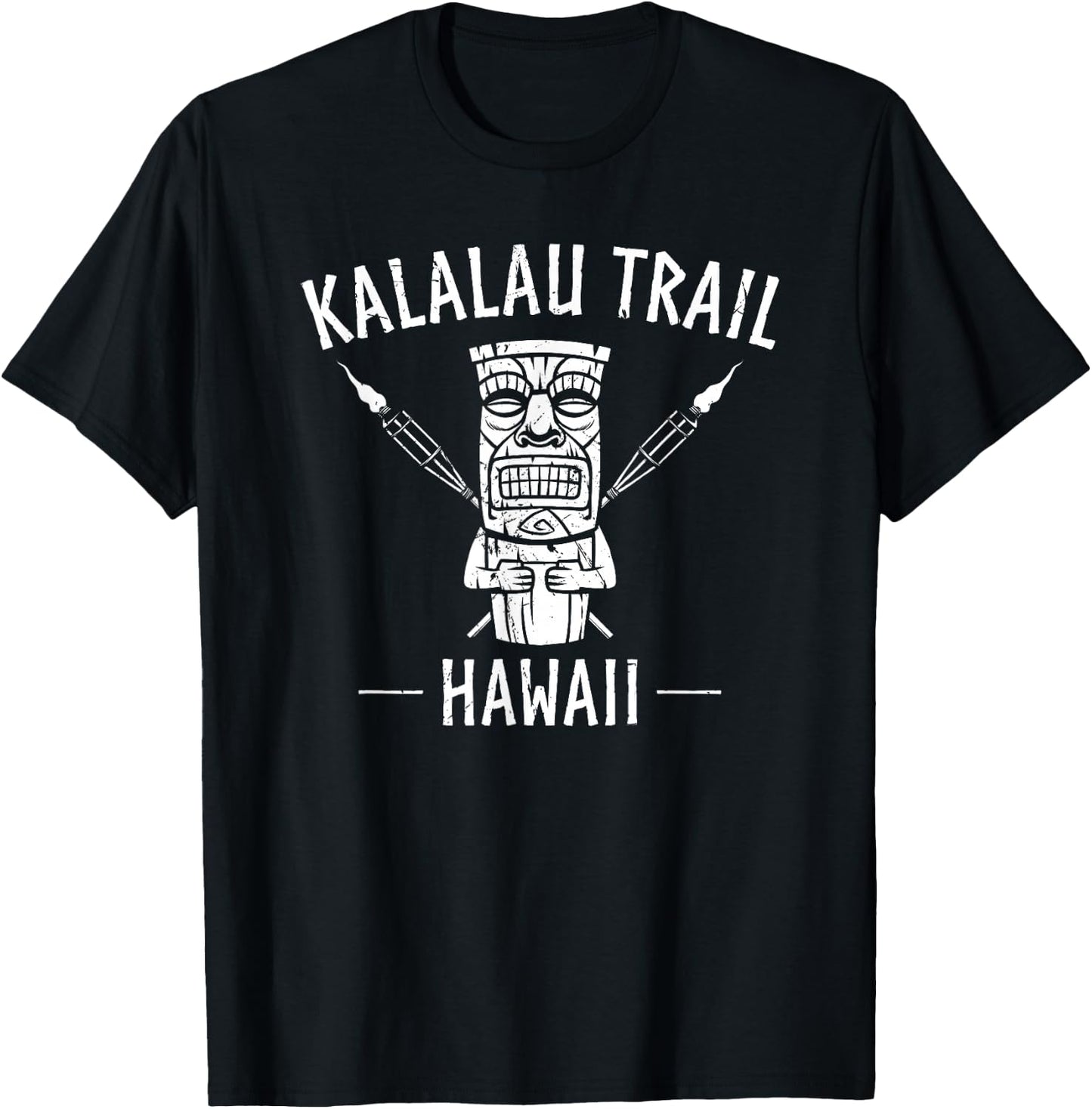 Kalalau Trail Hawaii Hawaiian Hiking Napali Coast Vacation T-Shirt - T-Shirt | Black