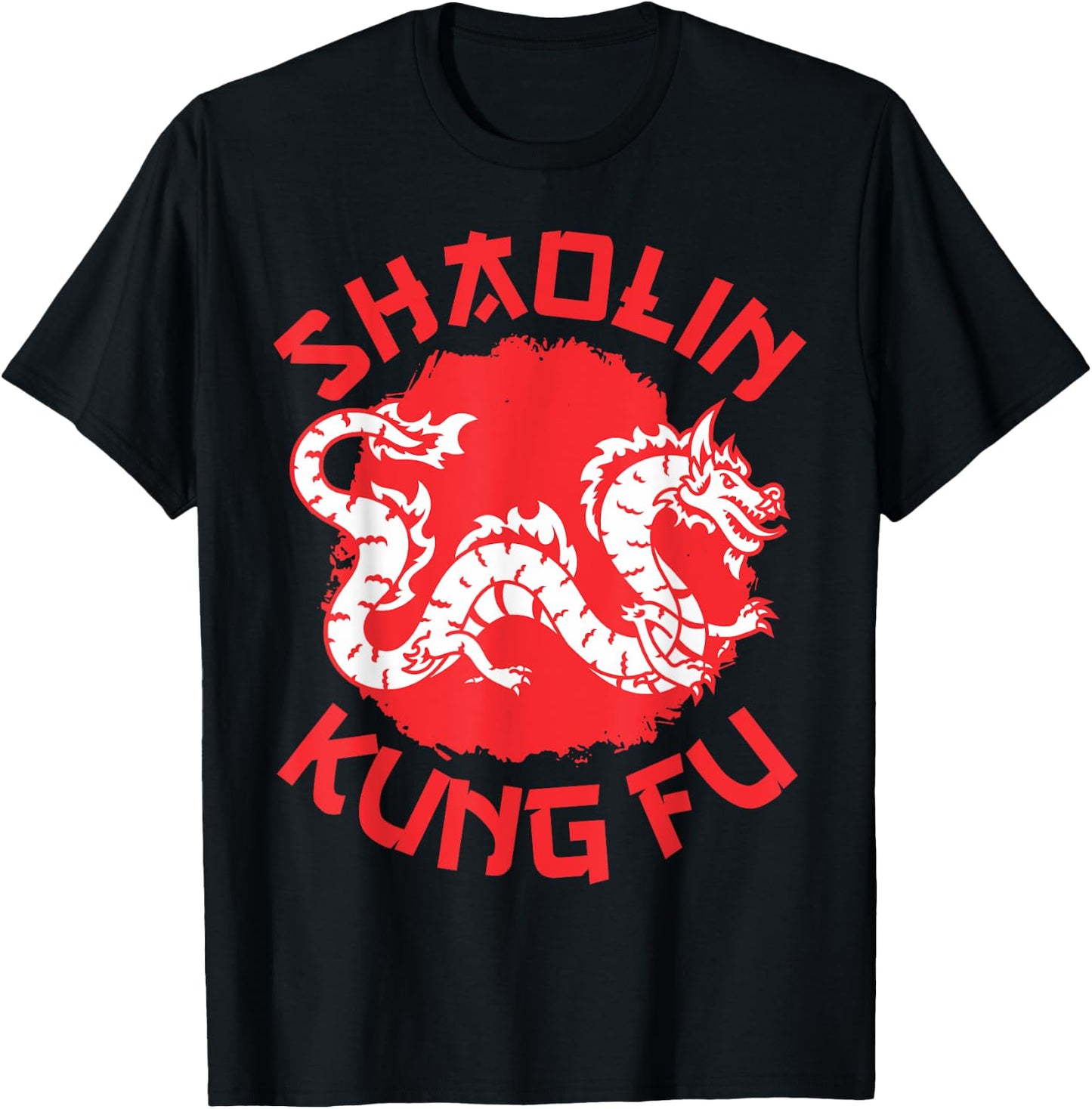 Shaolin Kung Fu Martial Arts Kung Fu T-Shirt - T-Shirt | Black