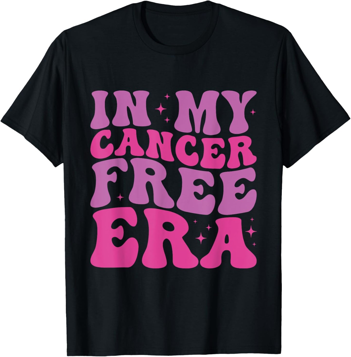 In My Cancer Free Era T-Shirt - T-Shirt | Black