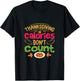 Thanksgiving Calories Don't Count Funny Turkey Day Lover T-Shirt - T-Shirt | Black