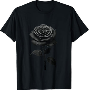 Black Rose T-Shirt - T-Shirt | Black