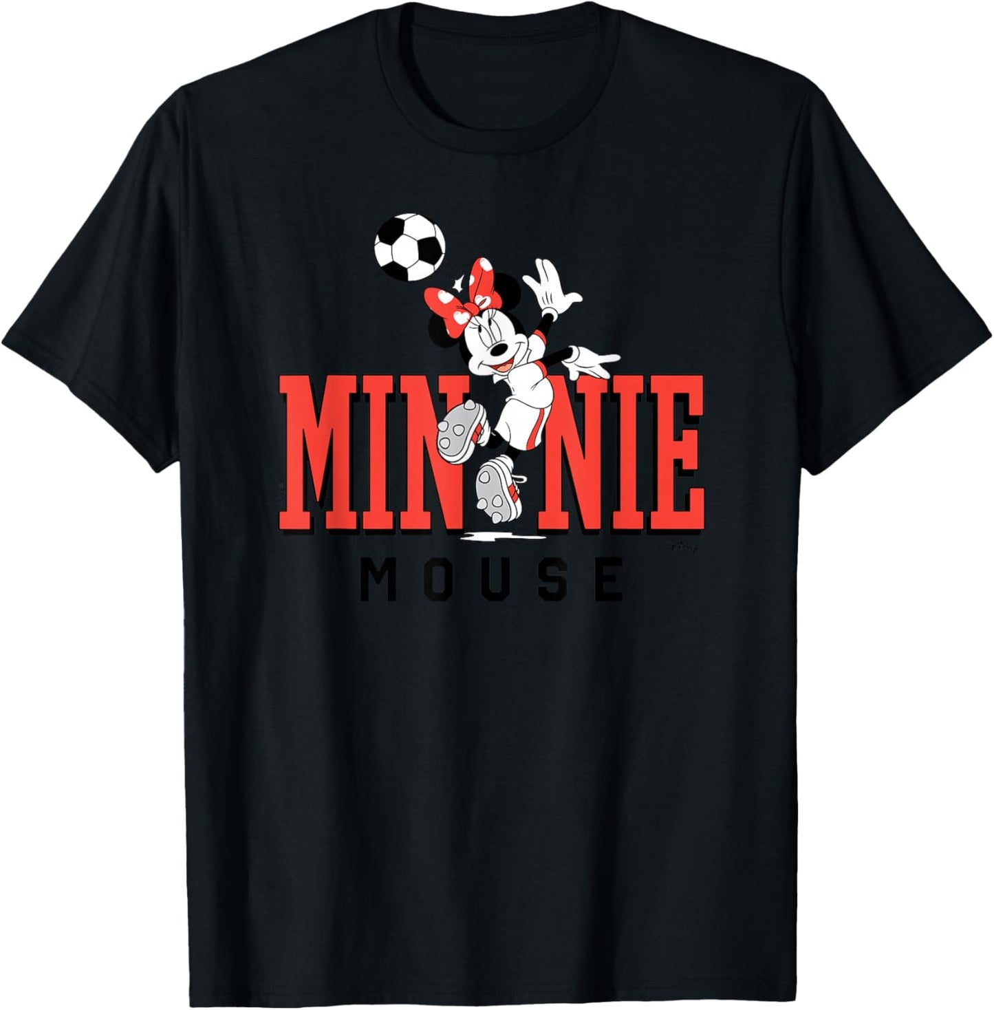 Disney - Minnie Soccer T-Shirt - T-Shirt | Black