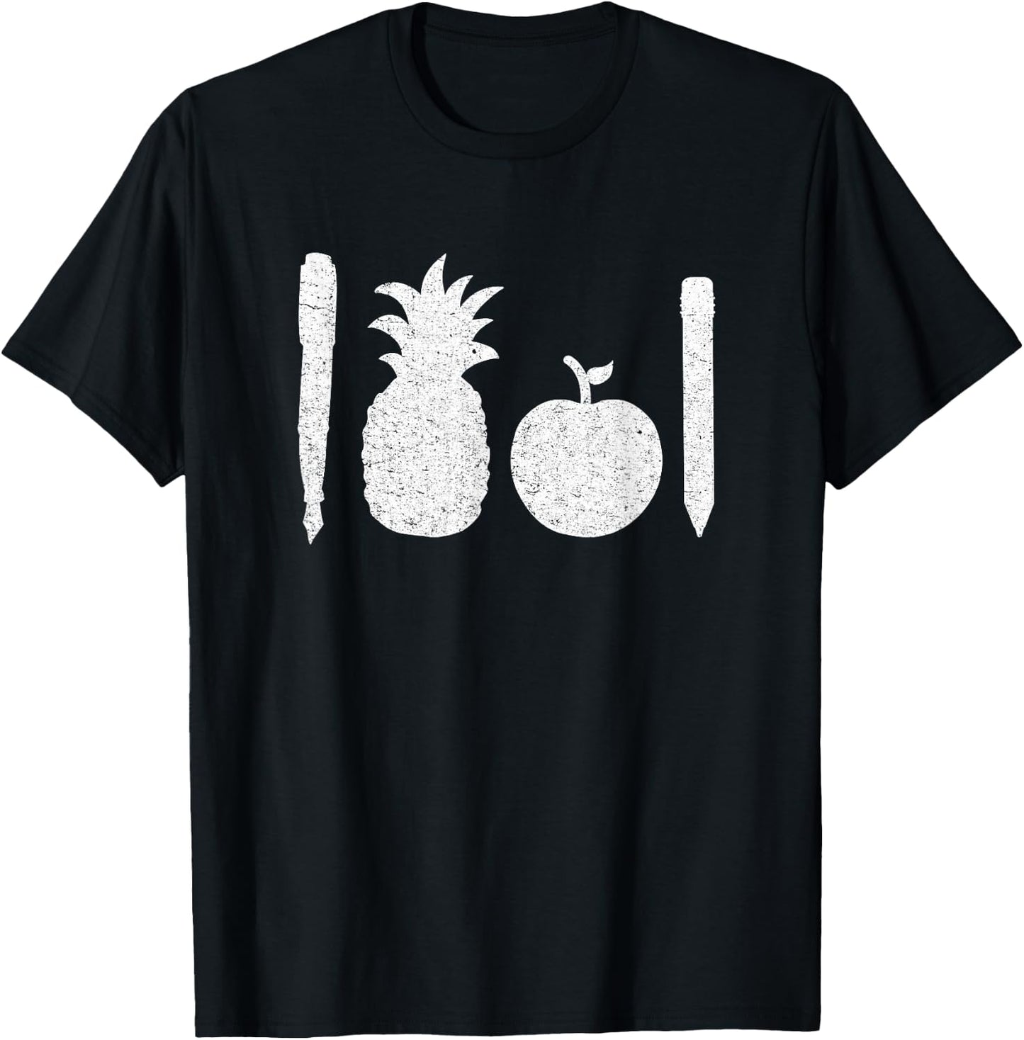Pen Pineapple Apple Pen Funny Song Lover T-Shirt - T-Shirt | Black
