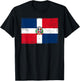 Dominican Republic Flag & Dominican Outfit T-Shirt - T-Shirt | Black