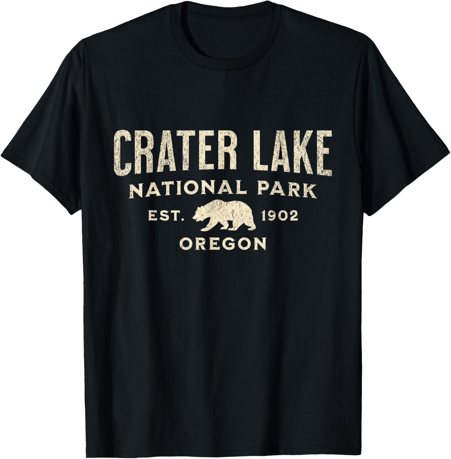 Crater Lake National Park T-Shirt - T-Shirt | Black