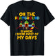 On The Playground Is Where I Spend Most Of My Days School T-Shirt - T-Shirt | Black