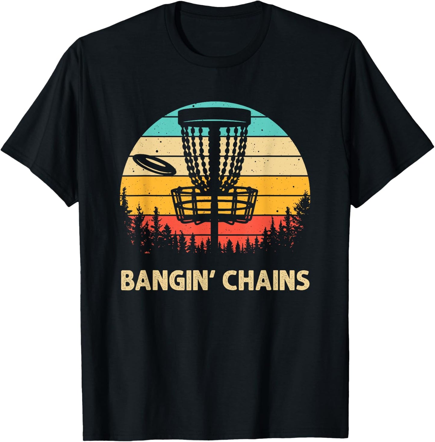 Funny Disc Golf Design Women Kids Disc Golf Player T-Shirt - T-Shirt | Black
