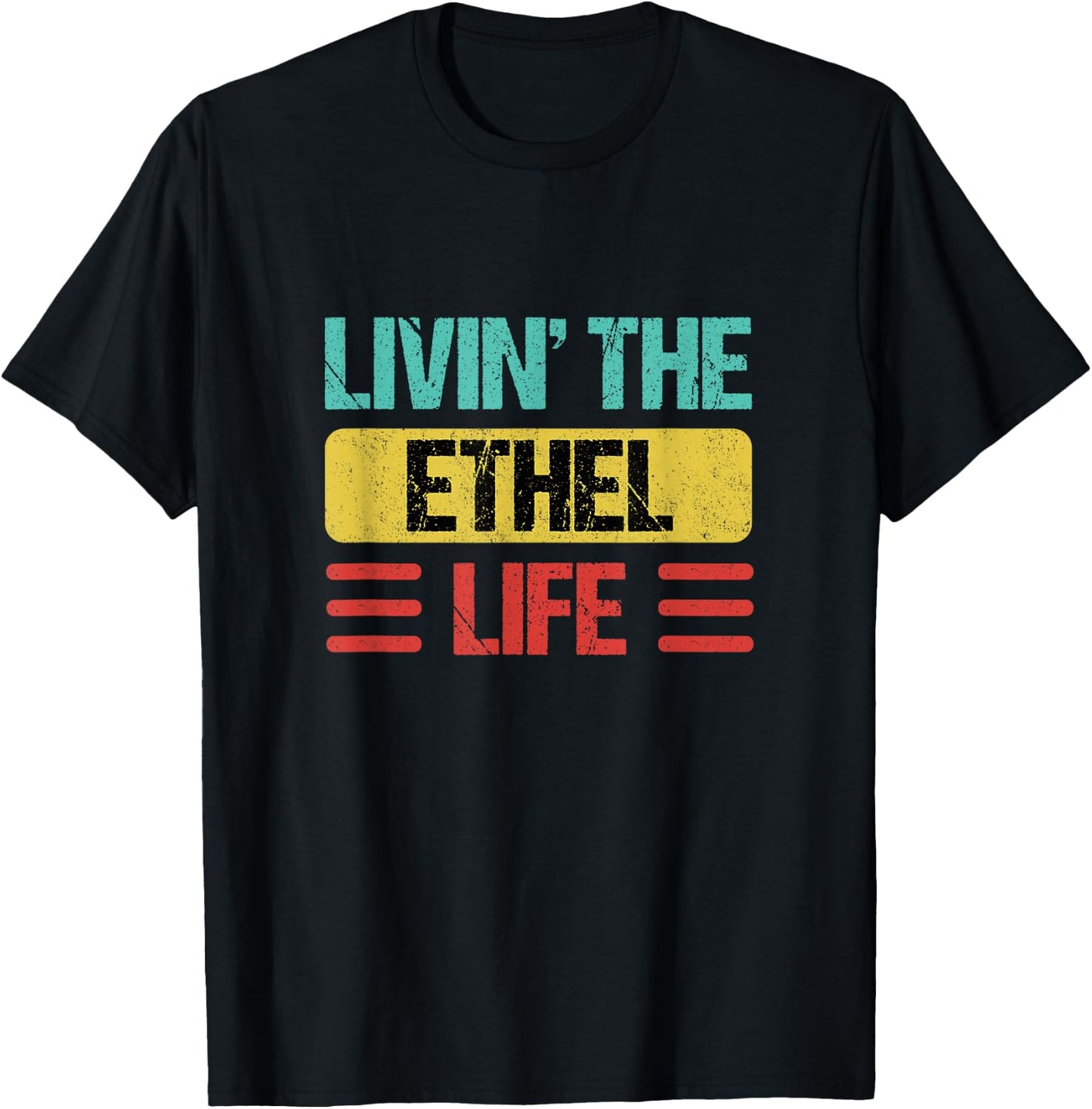 Ethel Name T-Shirt - T-Shirt | Black