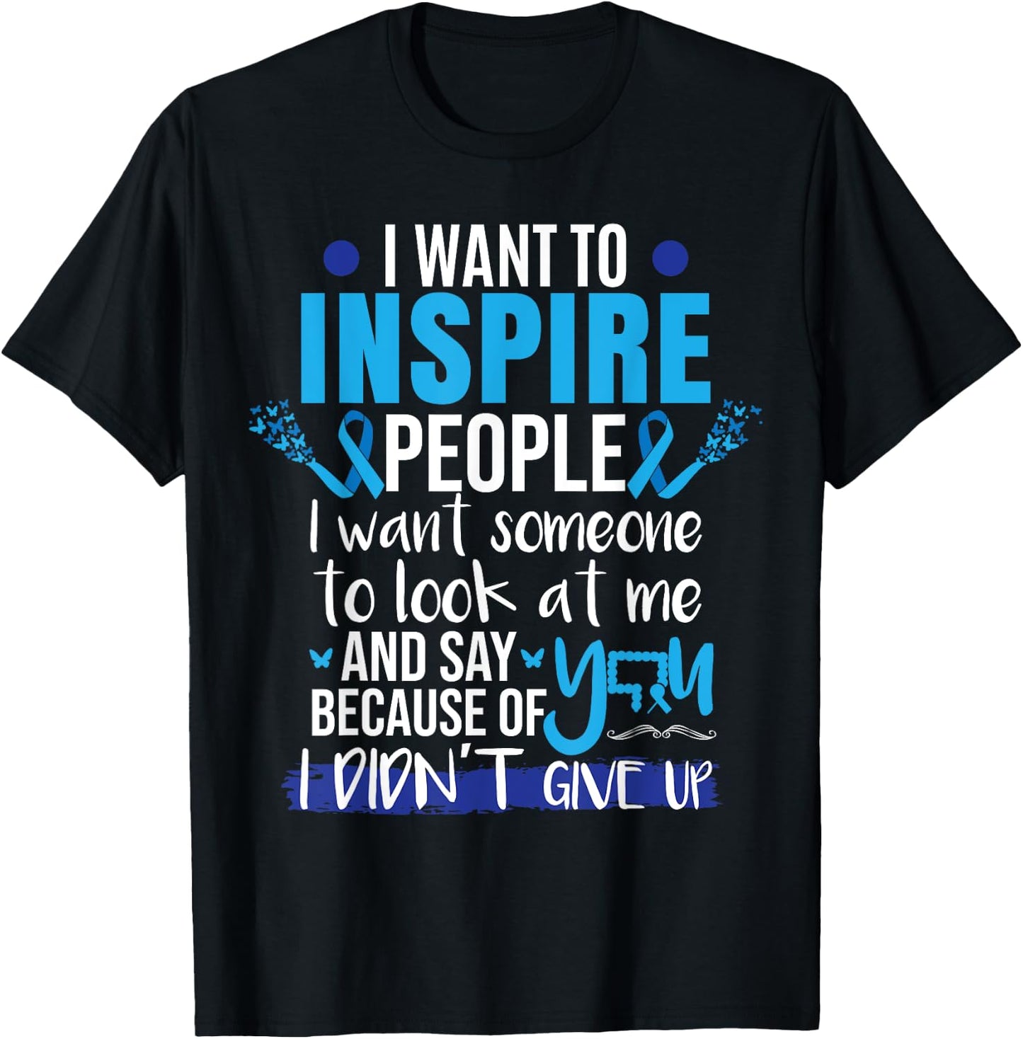 Colon Cancer Survivor T-Shirt - T-Shirt | Black