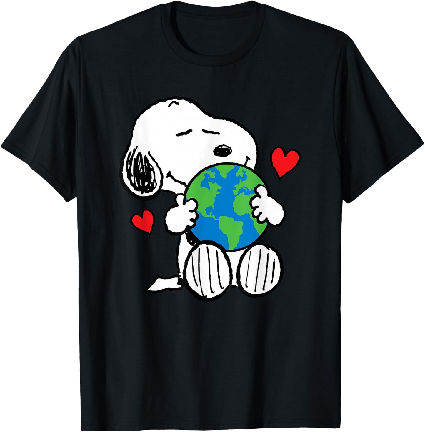 Peanuts Earth Day T-Shirt - T-Shirt | Black