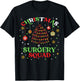 Christmas Surgery Squad Medical Surgical Nurse RN Xmas T-Shirt - T-Shirt | Black