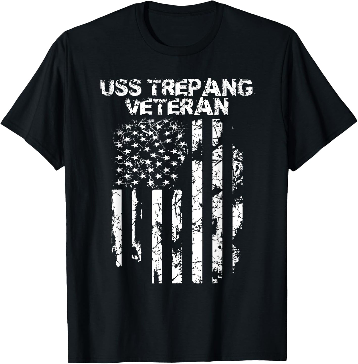 USS Trepang Veteran T-Shirt - T-Shirt | Black