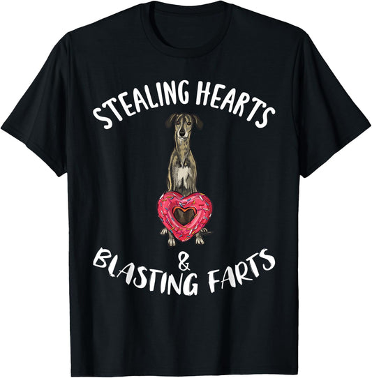 Funny Arab Greyhound Fart T-Shirt - T-Shirt | Black