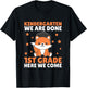 Kids Kids Kindergarten Graduate Fox Graduation T-Shirt - T-Shirt | Black